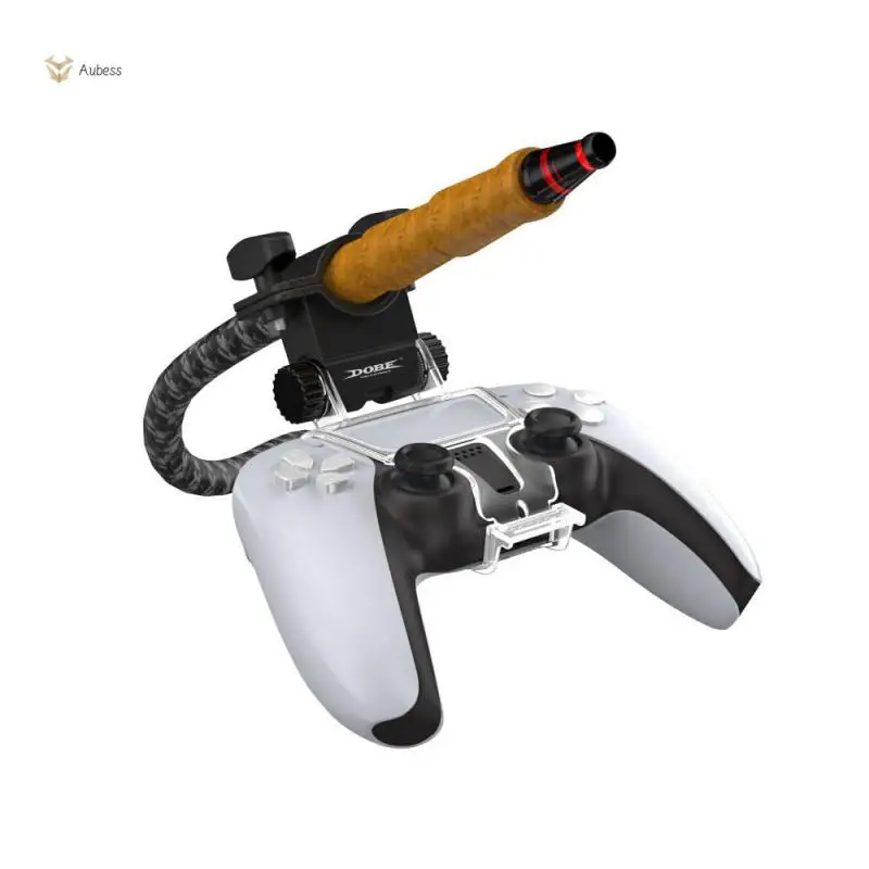 Used To Connect For Ps5 Controller And Pipe 180 Degree Adjustable Smoking Shisha Gamepad Easily Smoke A Pipe While Playing Games