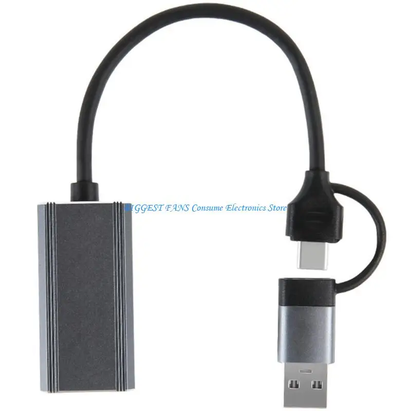 Geben Sie C+USB in HDTV Video Card Video Converter Adapter Adapter Card ein