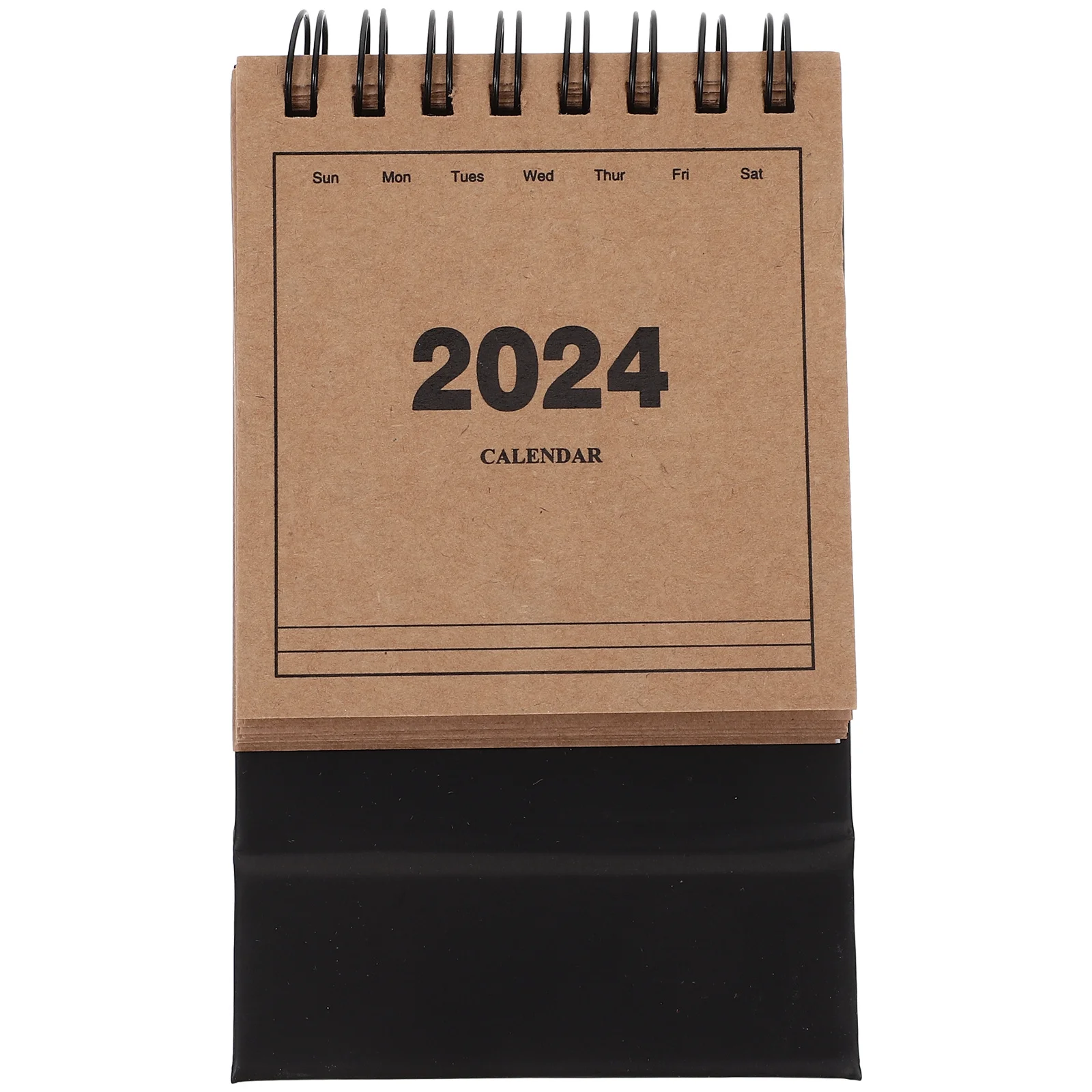 

Mini Desk Calendar 2024 Small Decorative Standing Flip Table Calendar Desktop Organizer Office Table Accessory