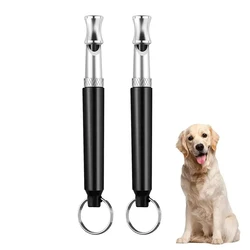 Hot Sale 1PCS NEW Adjustable Pet Dogs Whistle Anti Bark Ultrasonic Sound Dogs Training Flute Pets Interactive Home Supplies