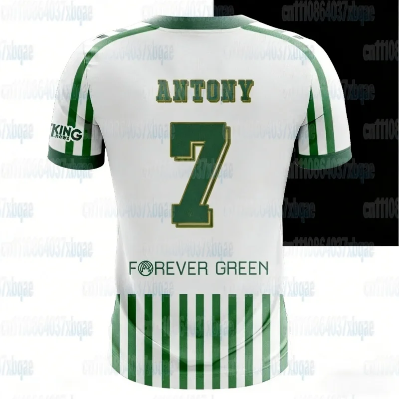 2026 Beliebtes 3D-gedrucktes Betis Chelsea Familien-Fan-T-Shirt mit kurzen Ärmeln, schnelltrocknend, atmungsaktiv, Familien-T-Shirt – Detail 4