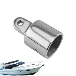 Bimini-Juego de herrajes de montaje superior de acero inoxidable, accesorios para barcos, tapa deslizante, Hardware marino, accesorios superiores de Metal para yates, 200g