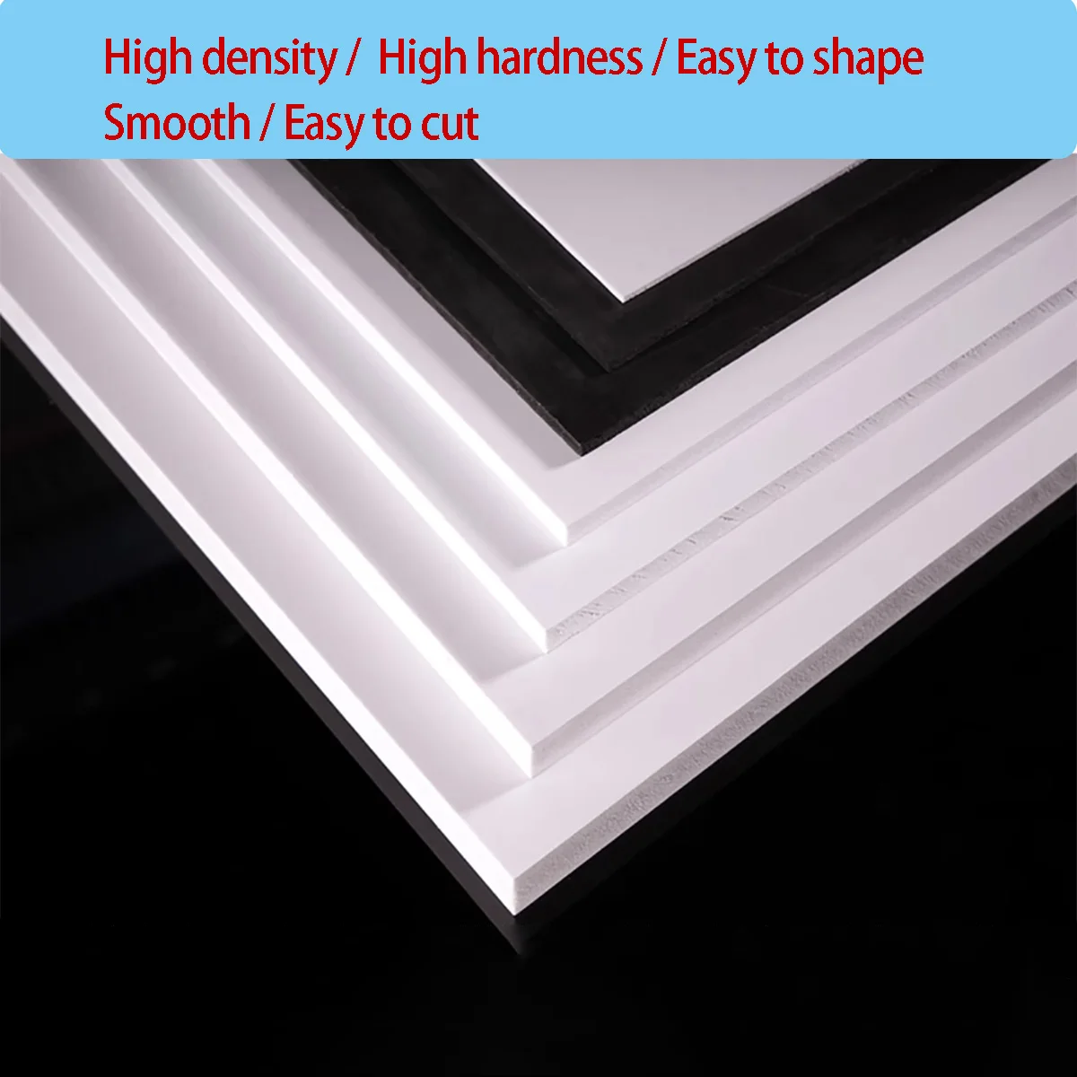 Thickness 3/5/8/10/12/15mm PVC Foam Board Size 100x100mm/200x200mm/200x300mm/300x400mm Plastic