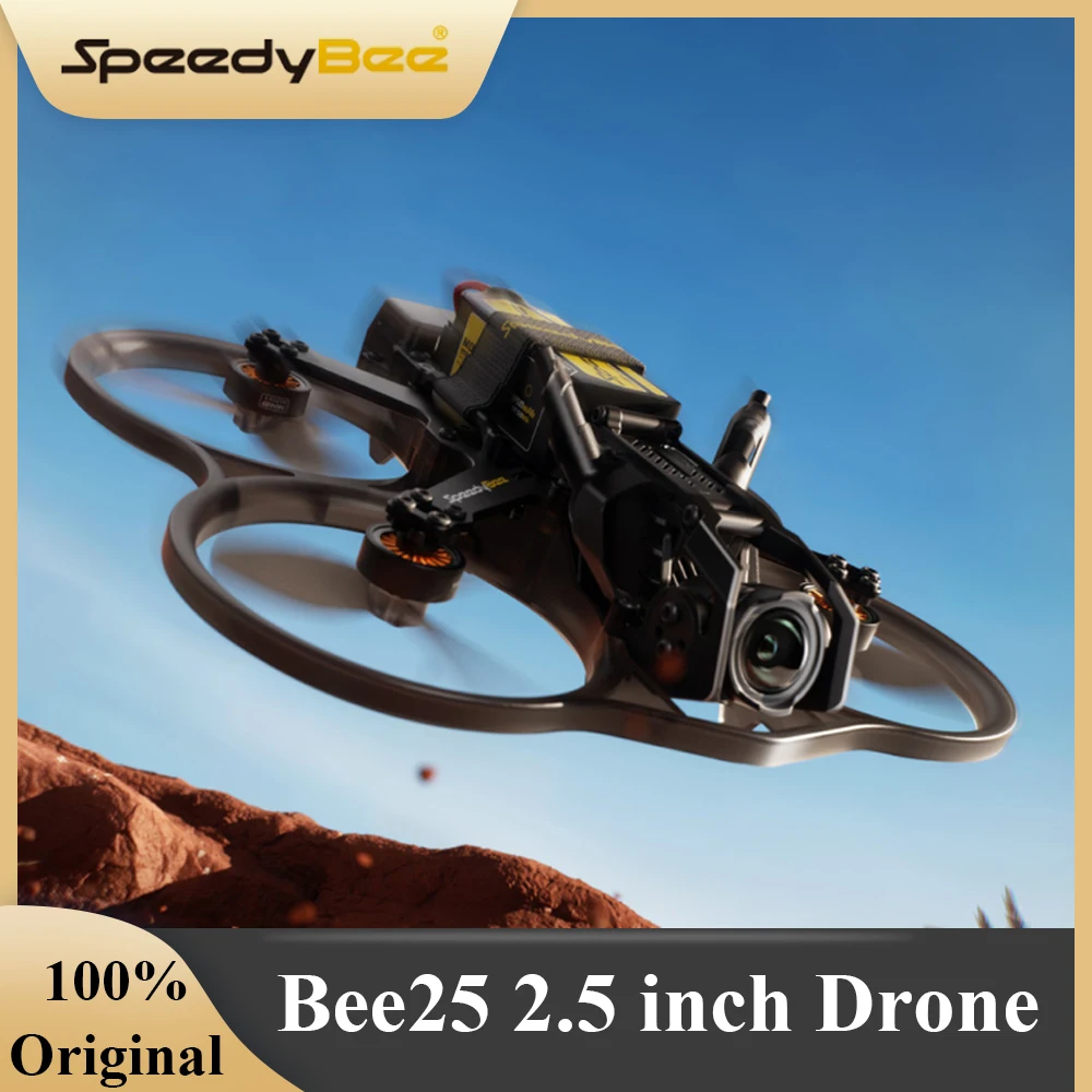 SpeedyBee Bee25 2.5inch HD FPV Drone ELRS 2.4G TBS Version For O3 Air Unit Runcam Link RC FPV Cinewhoop Drone Airplane