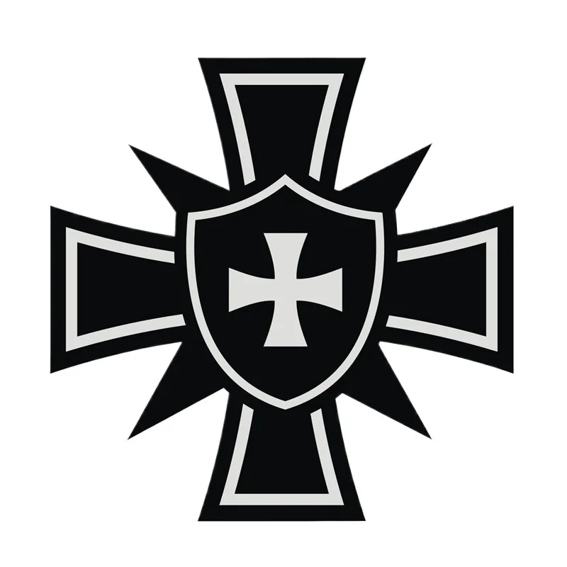 ملصقات عاكسة مقاومة للماء الحرب العالمية الثانية شعار عسكري قبعة ملصق ألمانيا إديلويس ملصقات الديكور متعددة الحجم