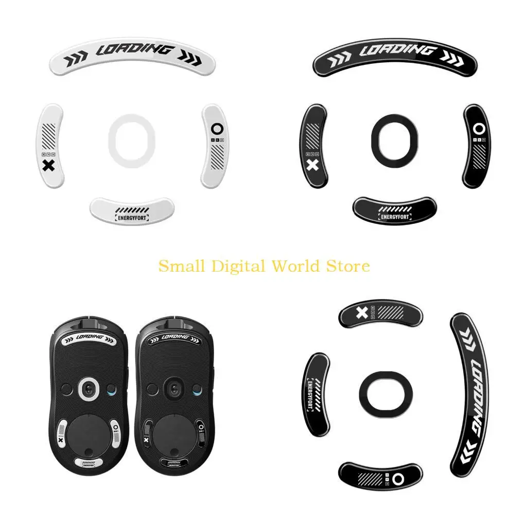 77UB Glass Mouse Skates Mouse Feet for GPW1 Upgrades Mouse Performances and Precisions