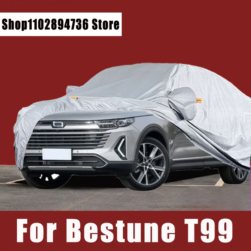 

For Bestune T99 spur Full Car Covers Outdoor Sun uv protection Dust Rain Snow Protective Auto Protective cover