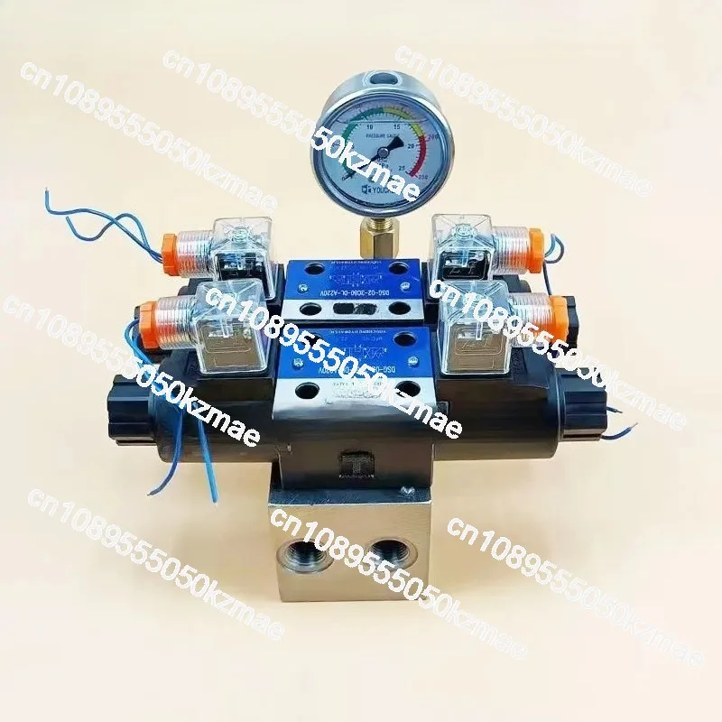 DSG-02-3C60 Series Hydraulic Solenoid Valve Two-Way Directional Control Electronic Valve 12V 24V 220V For Hydraulic Cylinder