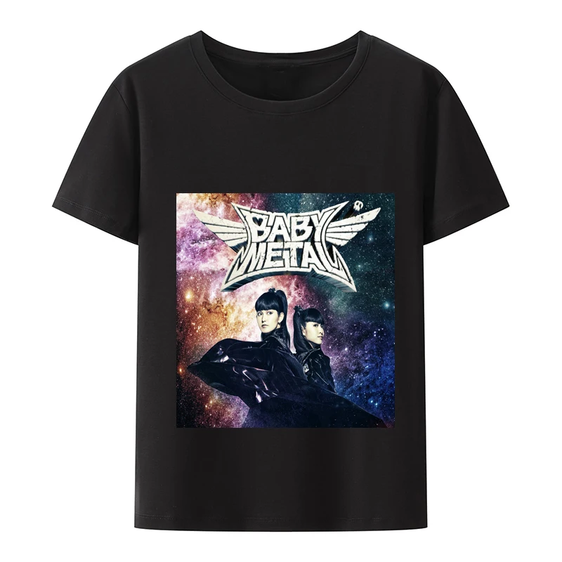 New Arrival BABYMETAL Heavy Metal Electroacoustic Band Tshirt Rock Band Men and Women Gift Leisure Street Hip-hop Fashion TShirt