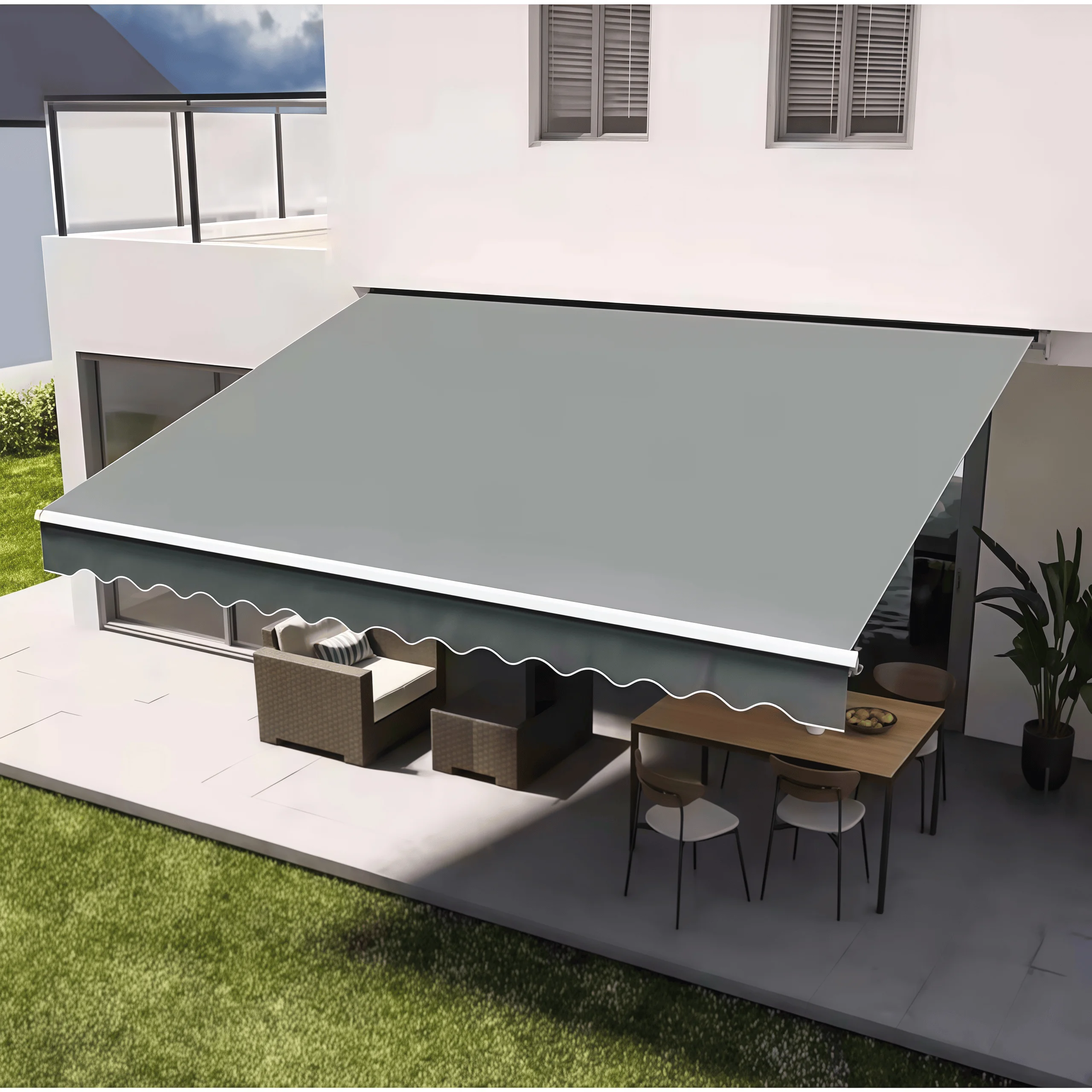 2026 Outdoor Sun Shade Electric Retractable Awning for Windows and Doorpromote sales