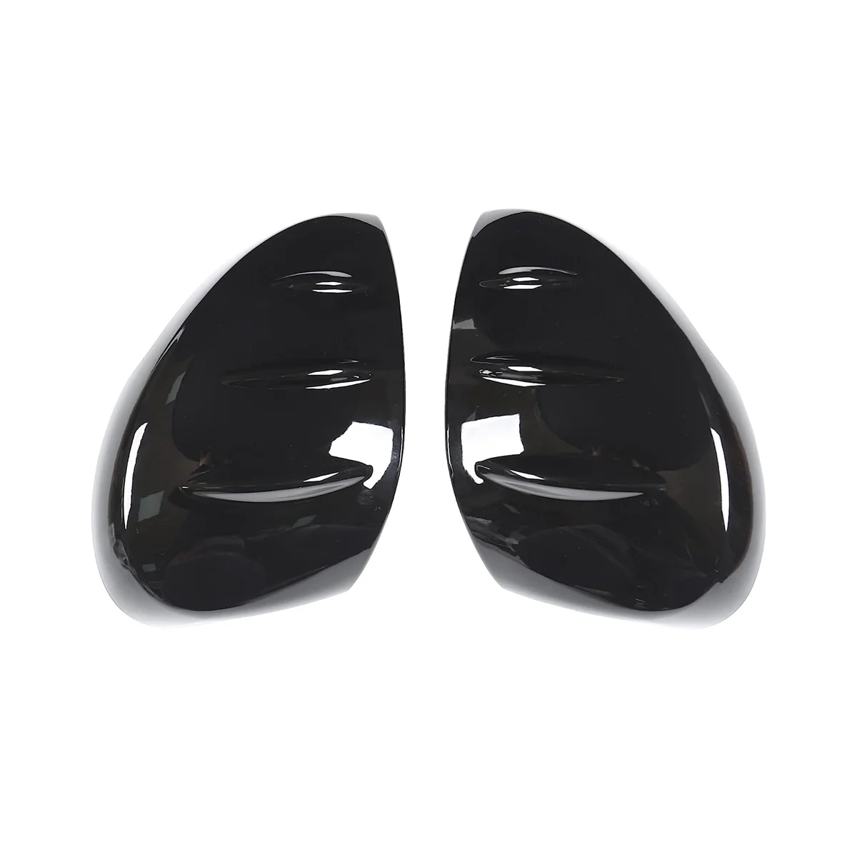

AD05-For Honda Civic 11Th Gen 2022 2023 Car Rear View Mirror Cover Caps Trim Sticker, with Turn Signal Type, ABS Black