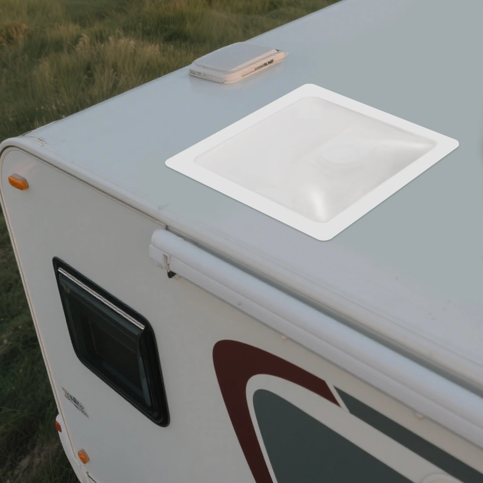 26 * 26 بوصة RV كوة القبة الخارجية مادة الكمبيوتر مقاومة للأشعة فوق البنفسجية بديل عالمي لسقف التخييم