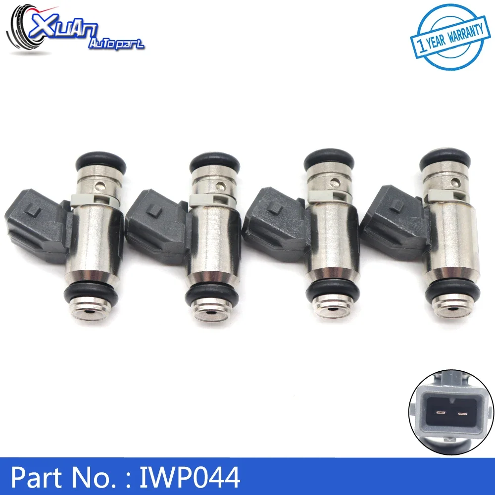 

XUAN 4pcs Fuel Injector Nozzle IWP-044 IWP044 For Volkswagen Derby Pointer Wagon Pickup 1.6L 1.8L 1998-2008 150100802