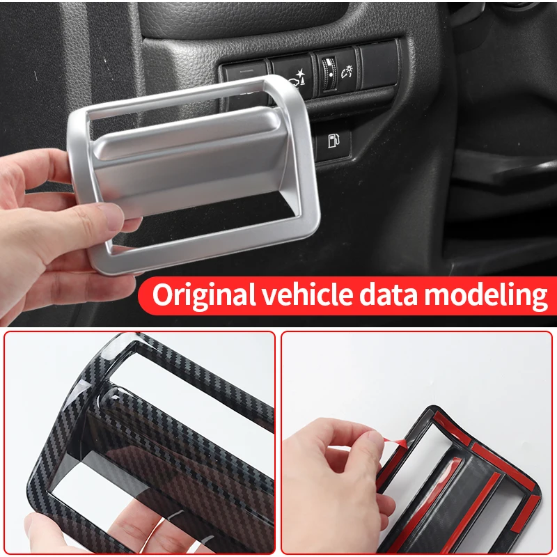 For Toyota Land Cruiser Prado LC250 FJ250 J250 2024-2027 Headlight Switch Panel Cover Trim Interior Styling Upgrade Accessories