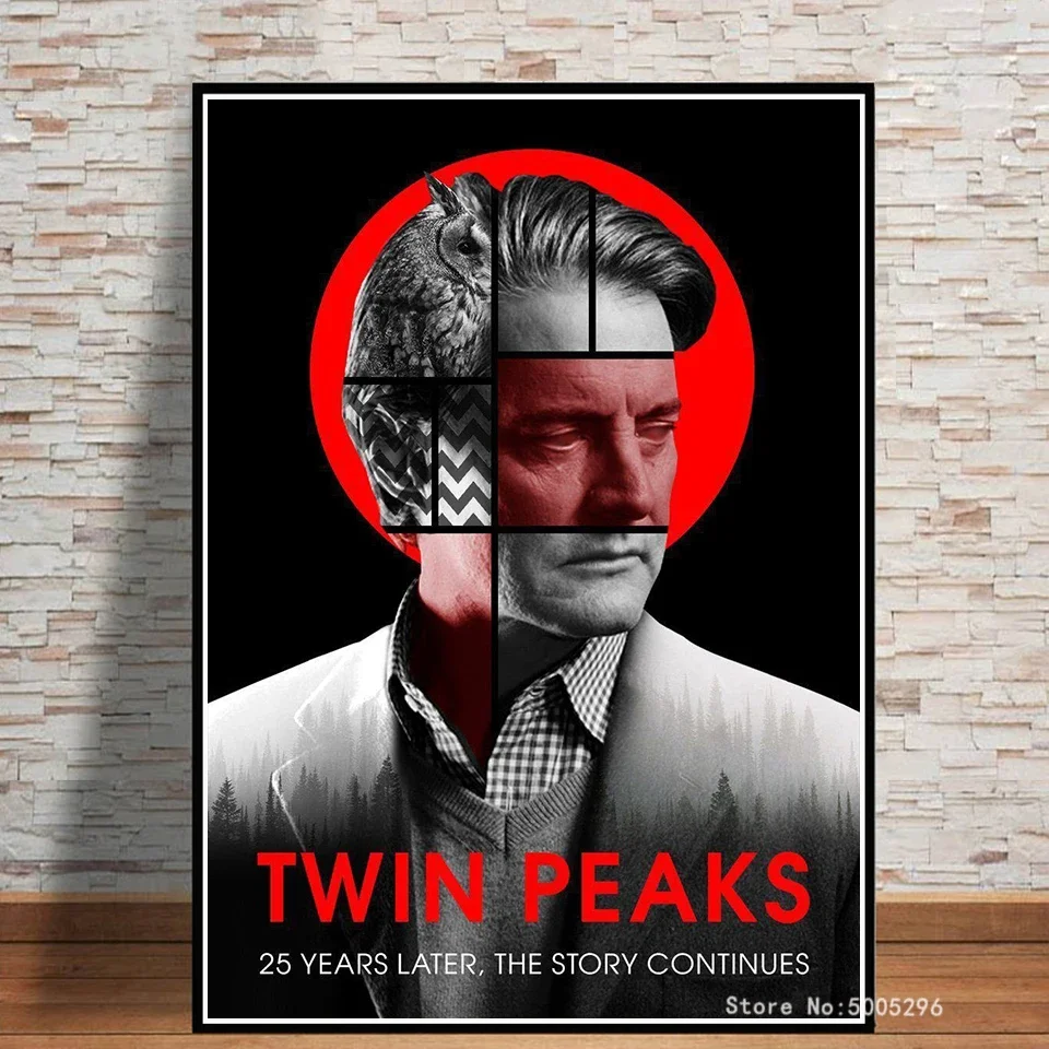Twin Peaks Poster TV Series Shows Classic Movie Canvas Painting Art Wall Pictures For Living Room Home Decor