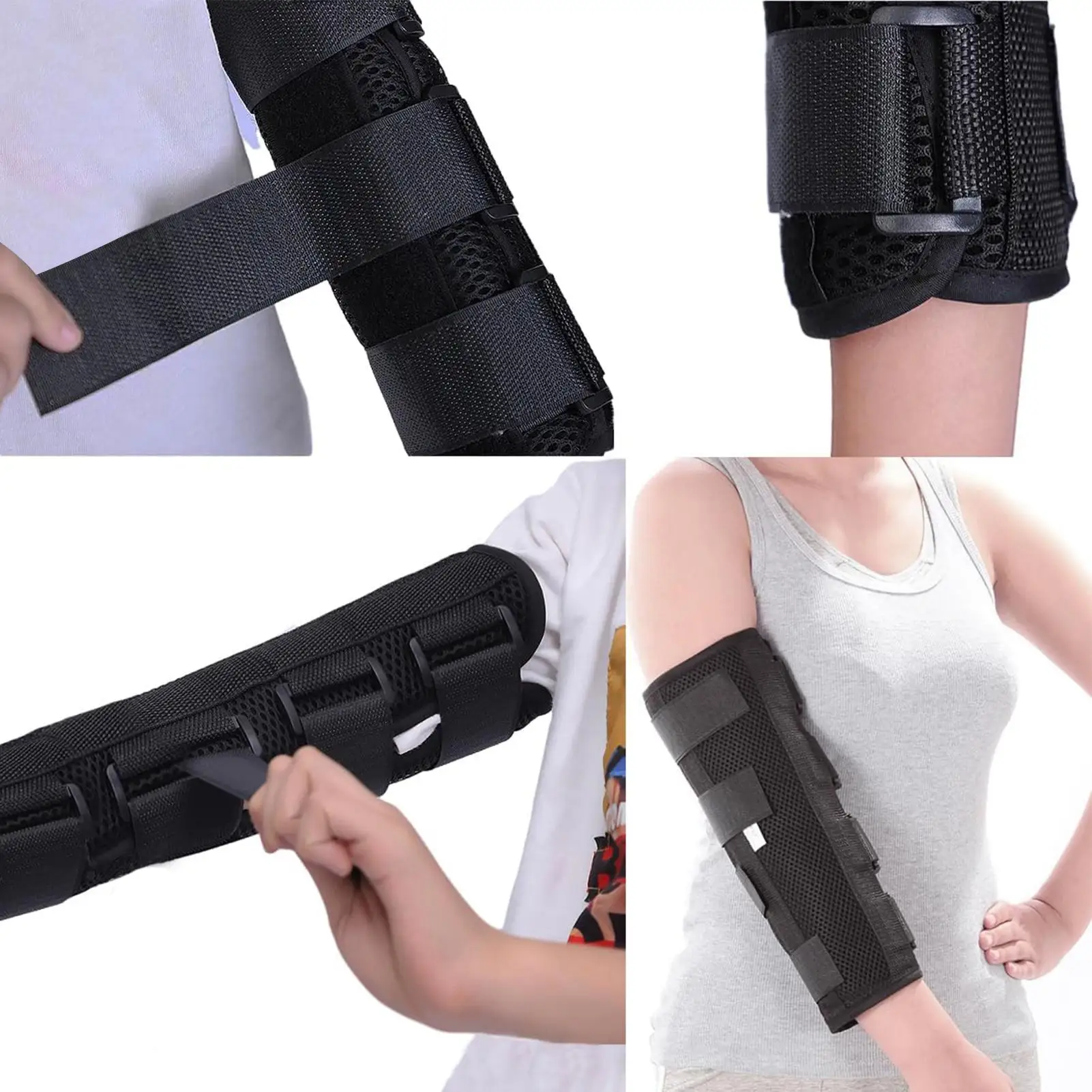 

Elbow Splint Ulnar Nerve Cubital Tunnel Arm Brace Elbow Brace Night Splint for Women Men Cubital Tunnel Ulnar Nerve Tennis