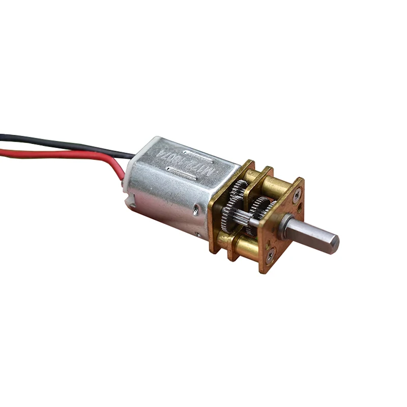 GA12-N20 Mini Full Metal Micro Gear Box Reduction Motor DC 5V-6V 29RPM-35RPM Slow Speed D-Shaft Large Torque view 6