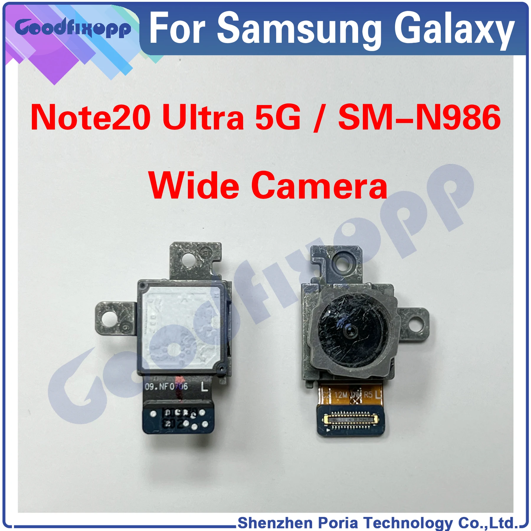 For Samsung Galaxy Note20 Ultra 5G SM-N986 N986 N986N N986F N9860 Phone Ultra Wide Camera For Note 20 Ultra 5G Wide-angle Camera