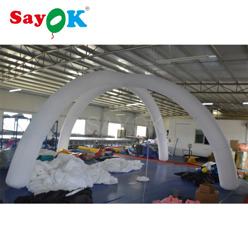 

Unique X-shape 9x4.5mh Inflatable Arch Door Inflatable Arch Line With Blower Activity Sports Promotion Exhibition Decor