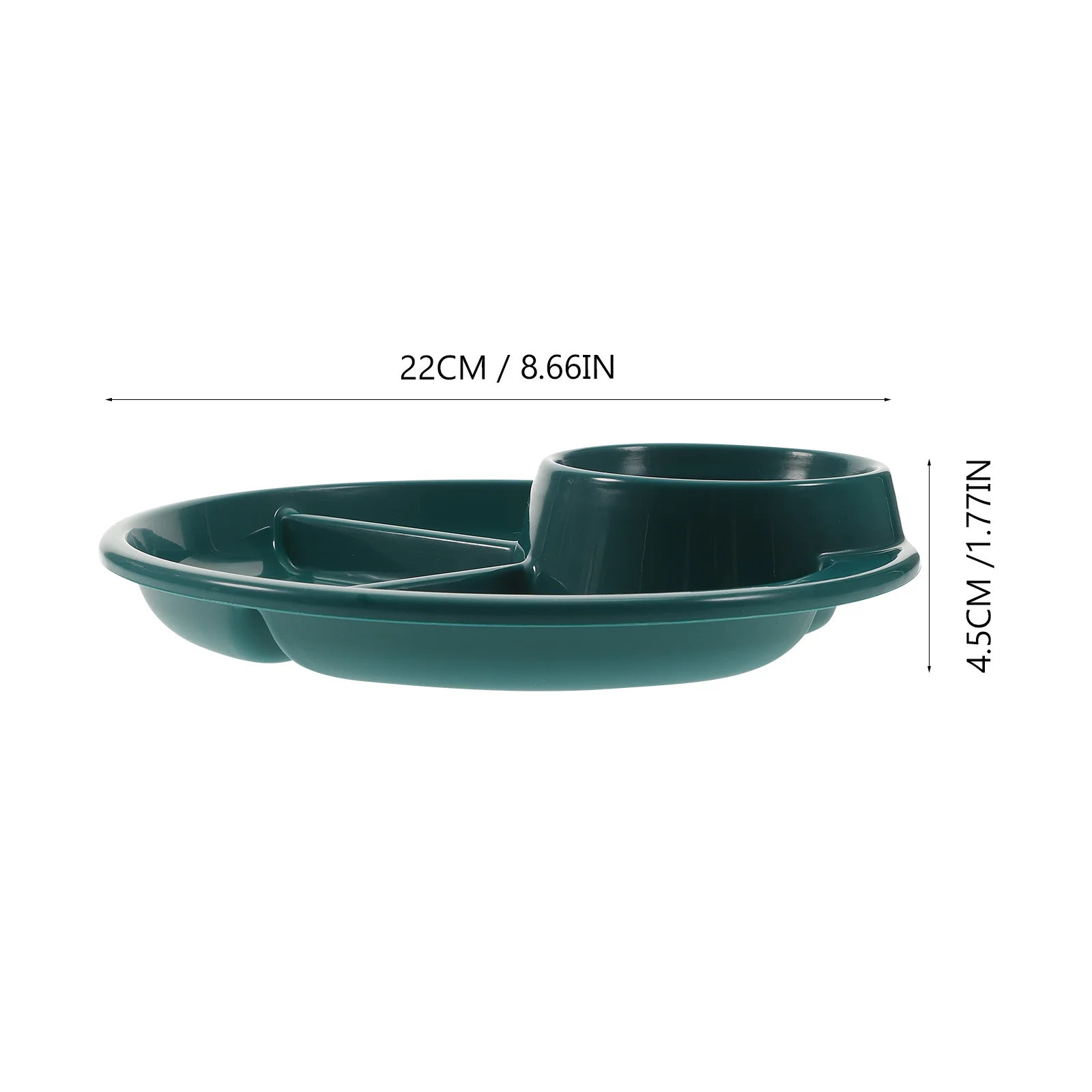 

Premium Divided Plate For Breakfast Multi Grids Food Serving Tray Household Lunch Snack Storage Practical Dining Dish