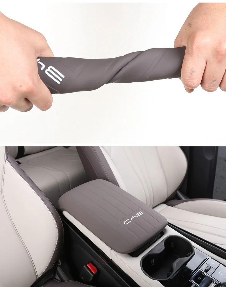 Für BYD Song Plus DMI Seal U Sealion 6 Auto-Armlehnenbox-Schutzabdeckung Auto-Innenausstattung Zubehör Langlebige Kratzschutzauflage – Detail 9