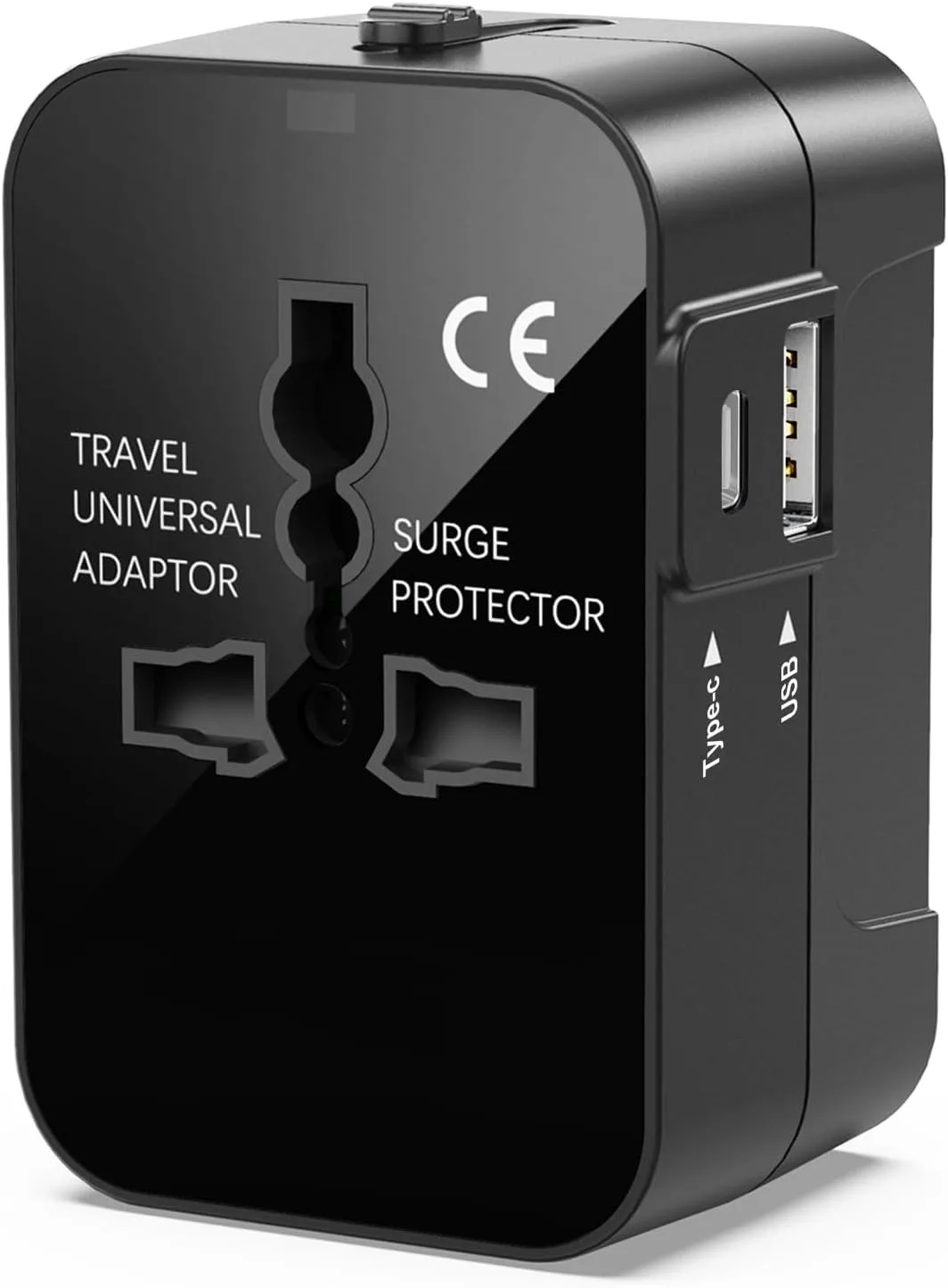 

Universal Plug Adapter, Universal Travel Adapter with USB&Type C, Travel Adapter International Travel Plug Adapter