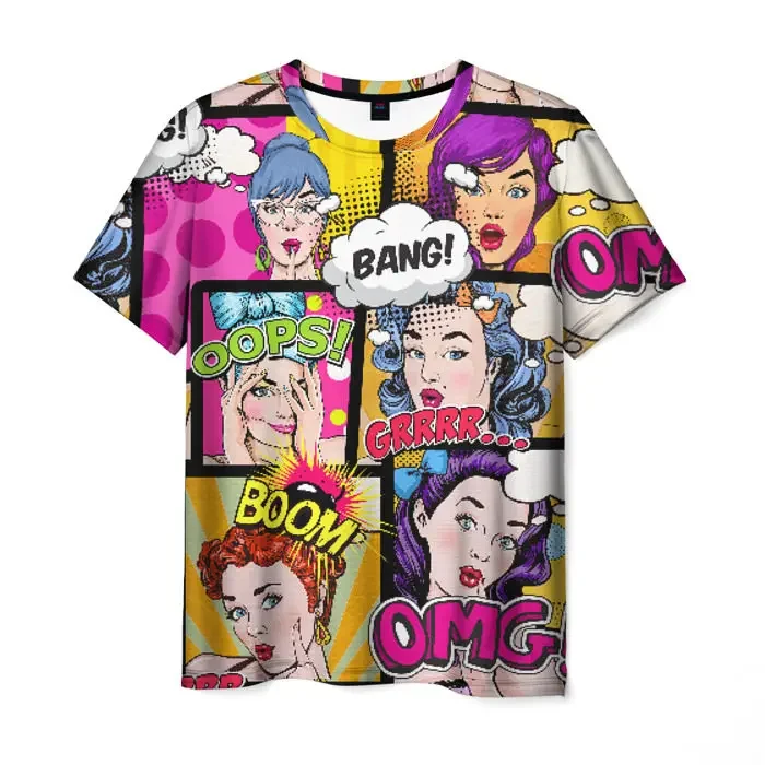 

Andy Warhol Classic Artwork Top Stylish Short Sleeve Oversized Tee Vintage Fun Marilyn Graphic Men's T-shirts Pop Art 3D Printed