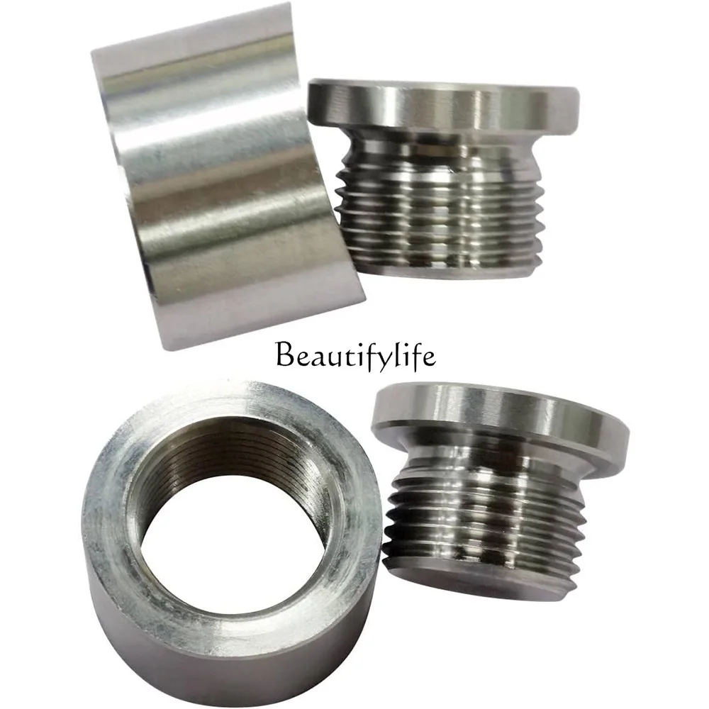 

Cross-border special stainless steel plug nut stepped joint welding plug M18X1.5