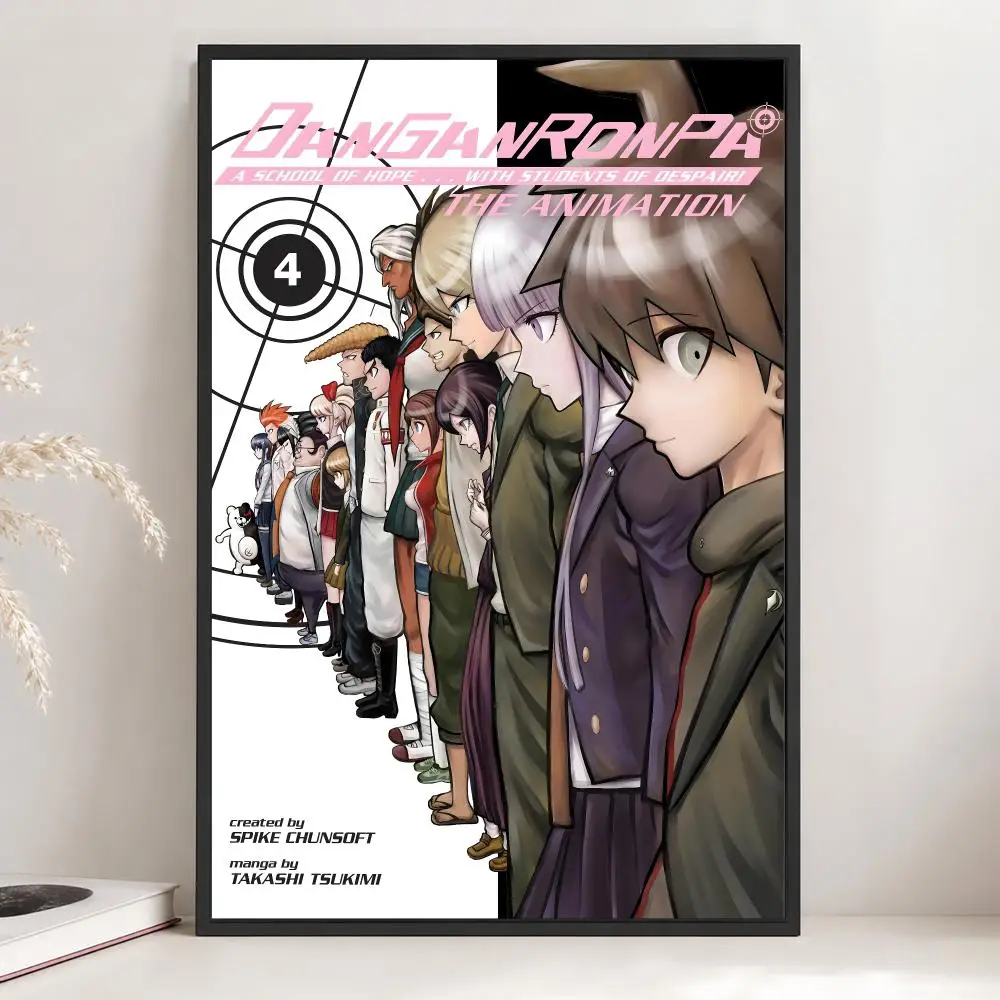 Danganronpa Spiel-Poster, Grafisches Wandkunst-Poster, HD-Wasserdichter PP-Papierdruck für Schlafzimmer, Wohnzimmer, Bürodekoration, Geschenk – Detail 8