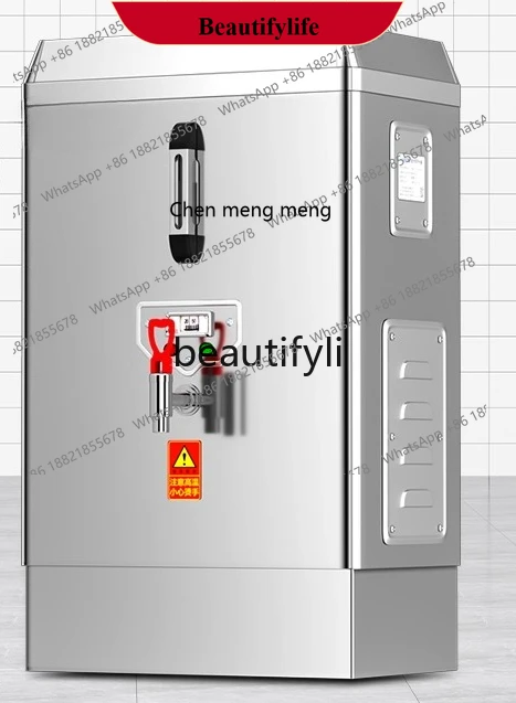 

AB02 Automatic Electric Water Boiler Commercial Water Heater Boiling Machine with Filter Water Tank