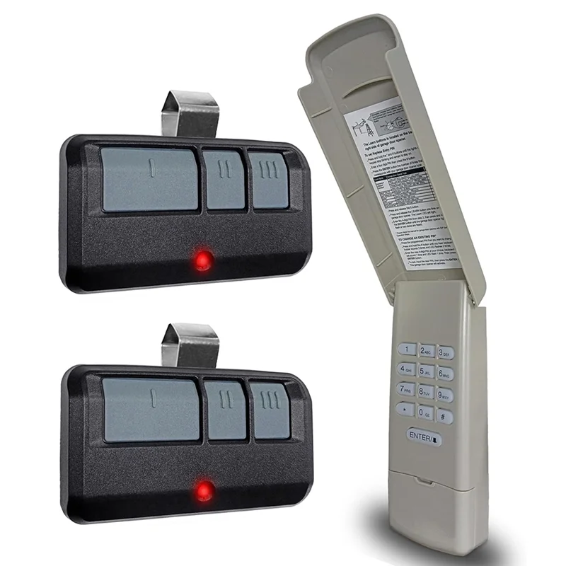 【PRICE-DROP!】Replacement Remote Control& Keypad For Liftmaster Chamberlain Craftsman Wayne Dalton Garage Door Openers Models 877