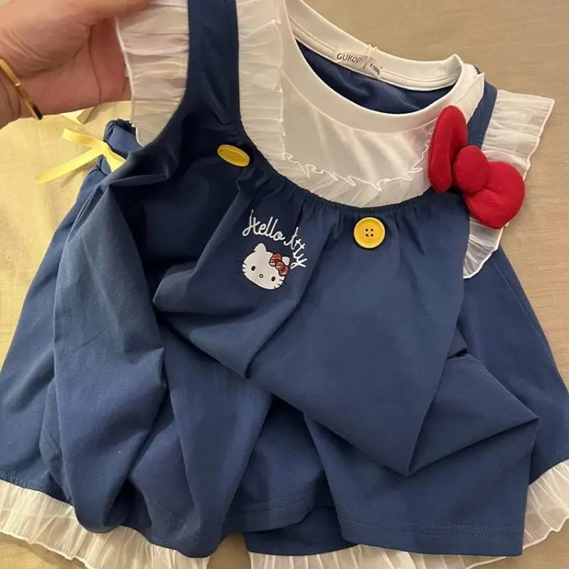 

Милый и очаровательный женский комплект для сна: шорты и футболка с коротким рукавом, летняя модная пижама с мультяшным принтом, удобная домашняя одежда для подростков, мягкая.