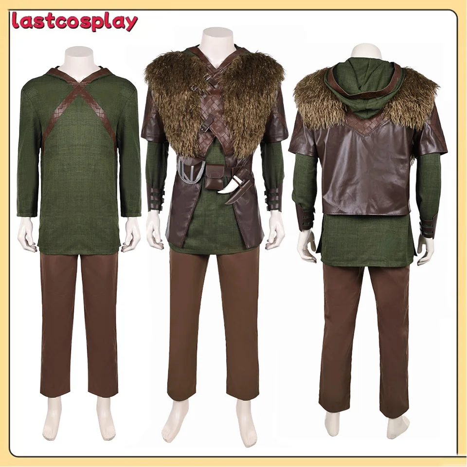 

Movie Train Cosplay Dragon Disguise Hiccup Costume Coat Pants Hanguard Belt Outfits Men Halloween Carnival Party Roleplay Suit