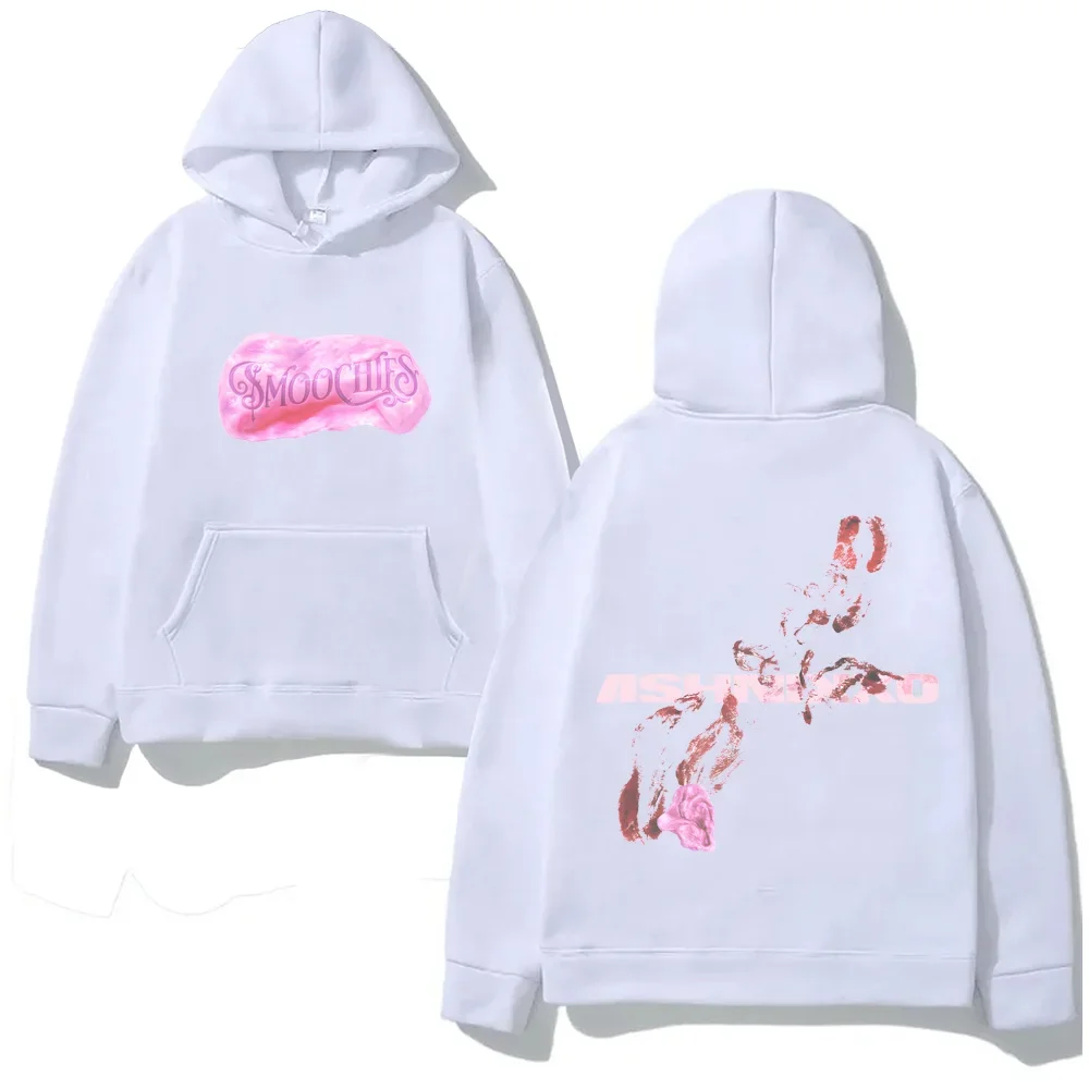 BUCKTOOTH SMOOCHIES HOODIE Ashnikko Singer's same style High Quality Grunge Sweatshirts Punk Long Sleeve Soft Clothing Hooded