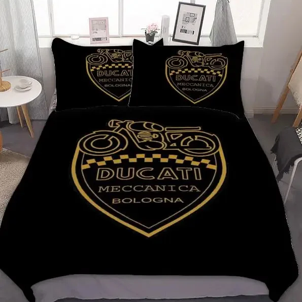 Bedding Sets Ducati US/Europe/UK Size Quilt Bed Cover Duvet Cover Pillow Case 2-3 Pieces Sets Adult Baby Children