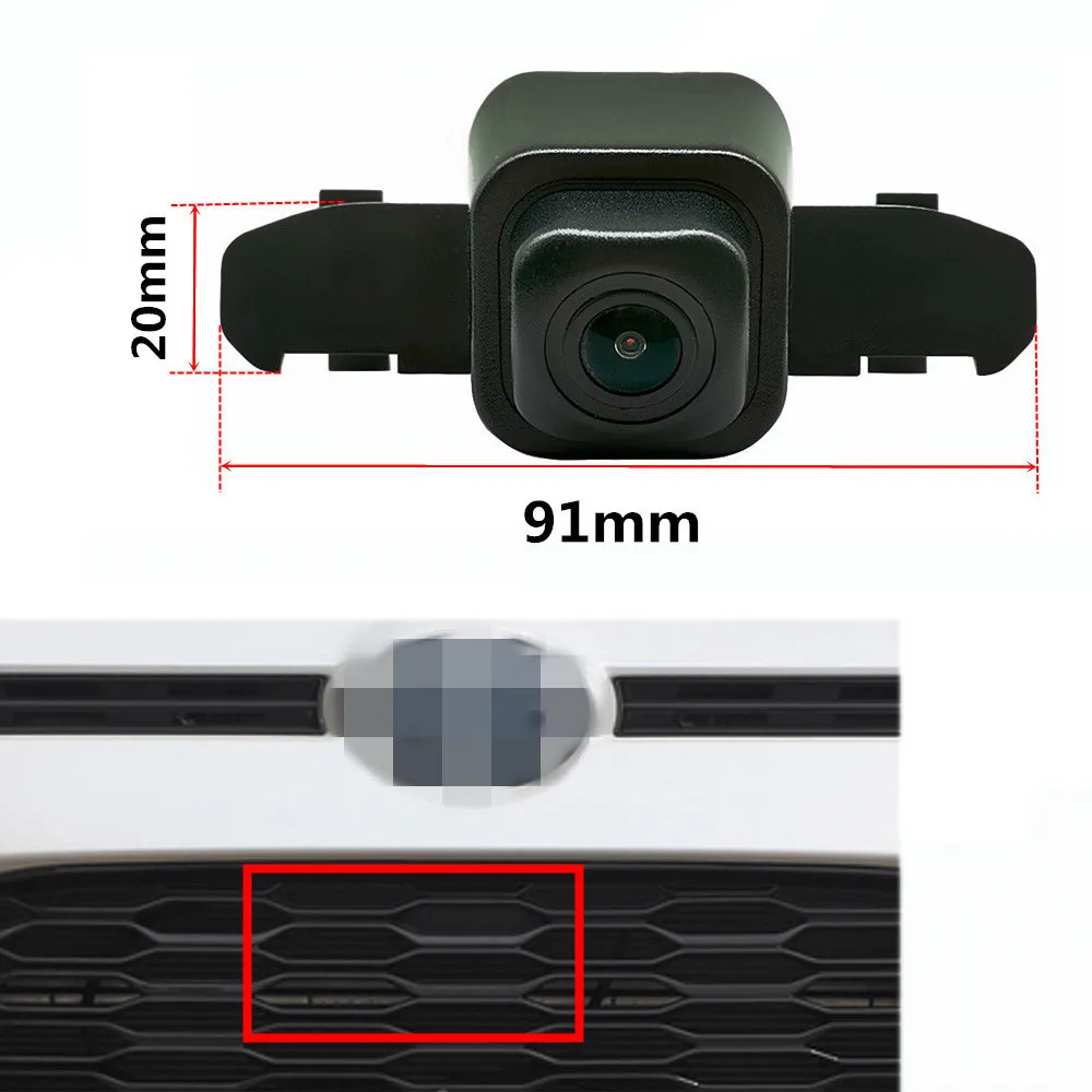 

YIFOUM HD CCD Car Front View Parking Night Vision Positive Waterproof Logo Camera For Toyota Wildlander 2020 2021