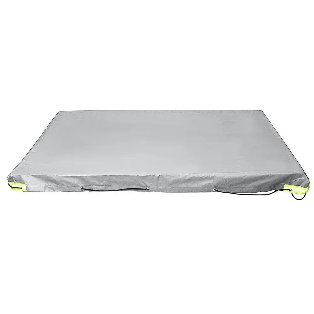 Camping Trailer Cover Heavy Duty Tarp Camping Ample Coverage Debris Shield Dust Protection Harsh Weather Resistant