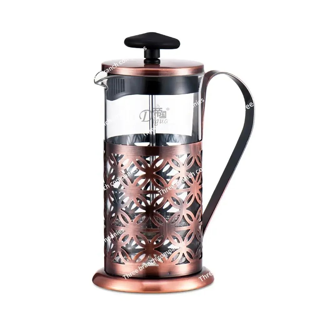 

Coffee French Press Stainless Steel French Presses French Press SST Tea Maker Household Coffee Pot 350ml