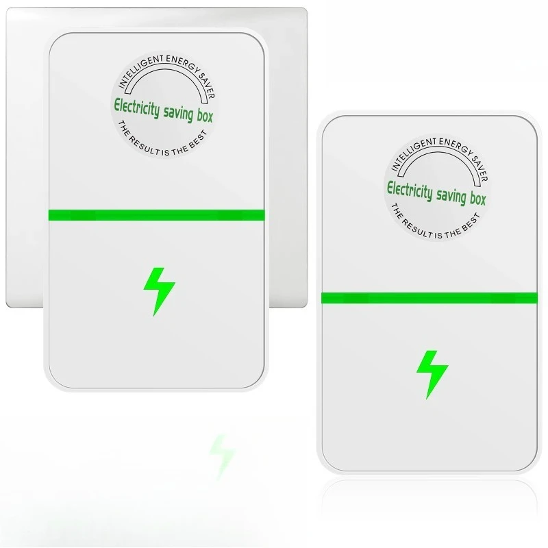 2/4Pcs Electric Energy Saver 90V-250V US Standard Household Power Saving Box Smart Bill Killer for Electricity Conservation