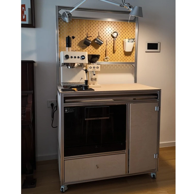 

Simple creative console household small tool table storage cabinet