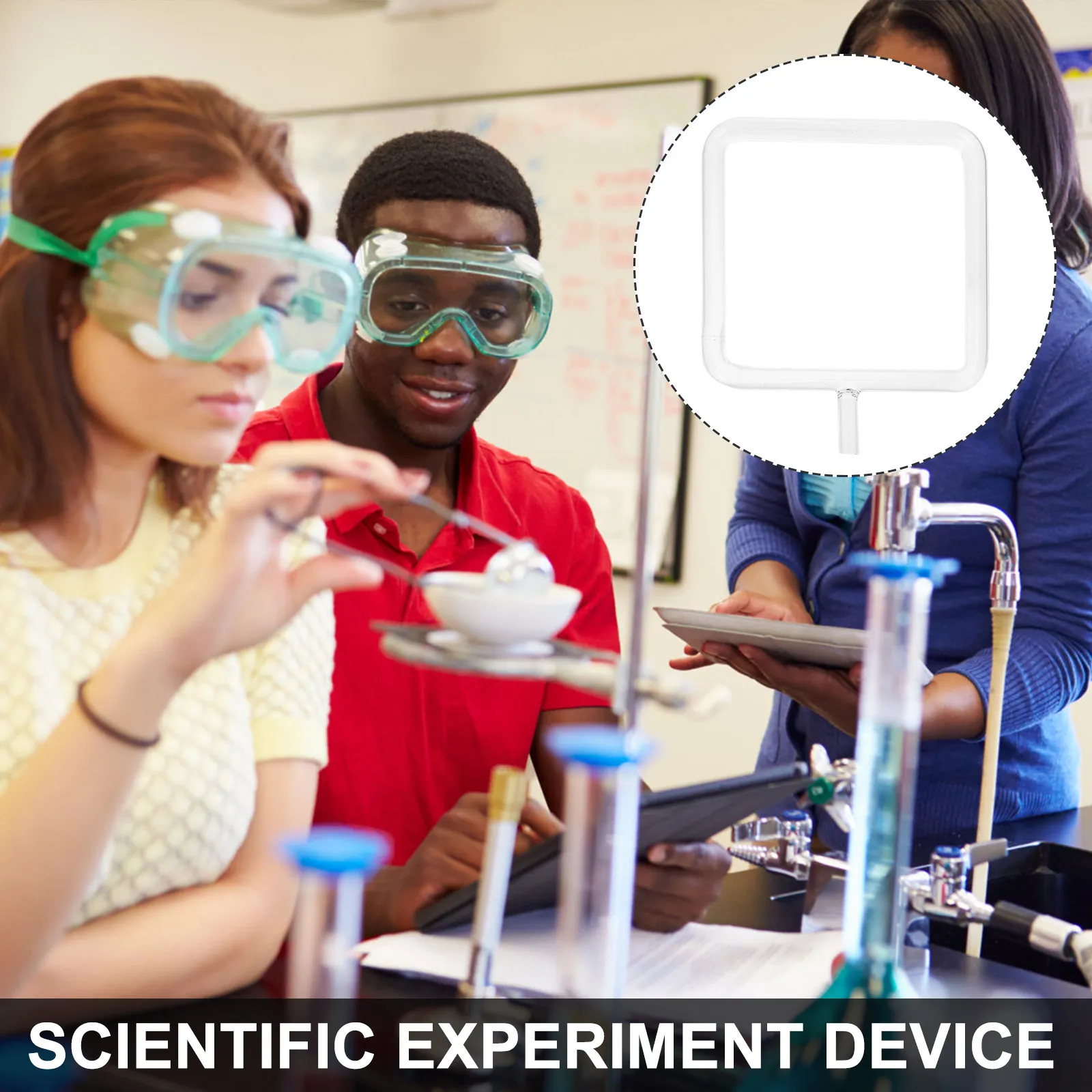 1Pcs Liquid Convection Demonstrator Lightweight Portable Physics Teaching Equipment for Student Fun Experiments School Physics