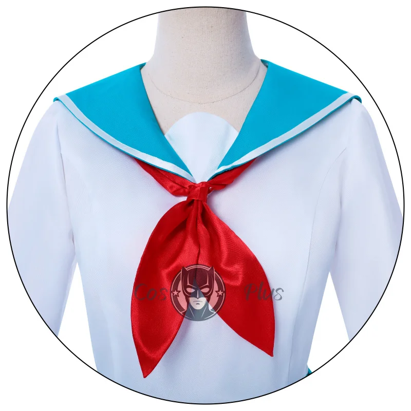 NewSayaka Kenyuu Densetsu Yaiba Sayaka Mine تأثيري حلي مجموعة كاملة مخصص زي مدرسي تأثيري هالوين