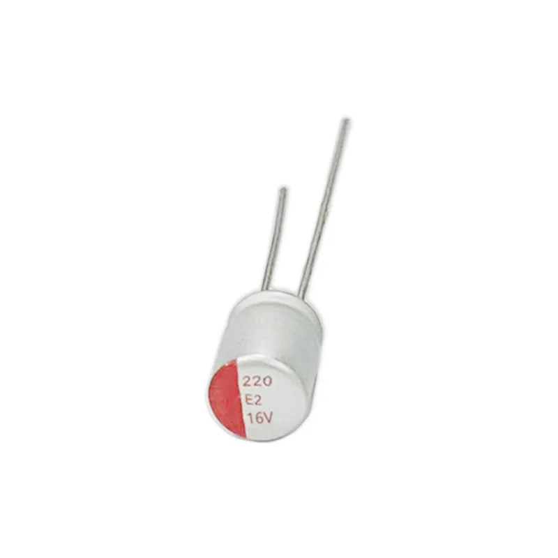 40pcs 16V 220uF Solid Electrolytic Capacitor 6.3x8mm for Charger Switching Power Supply