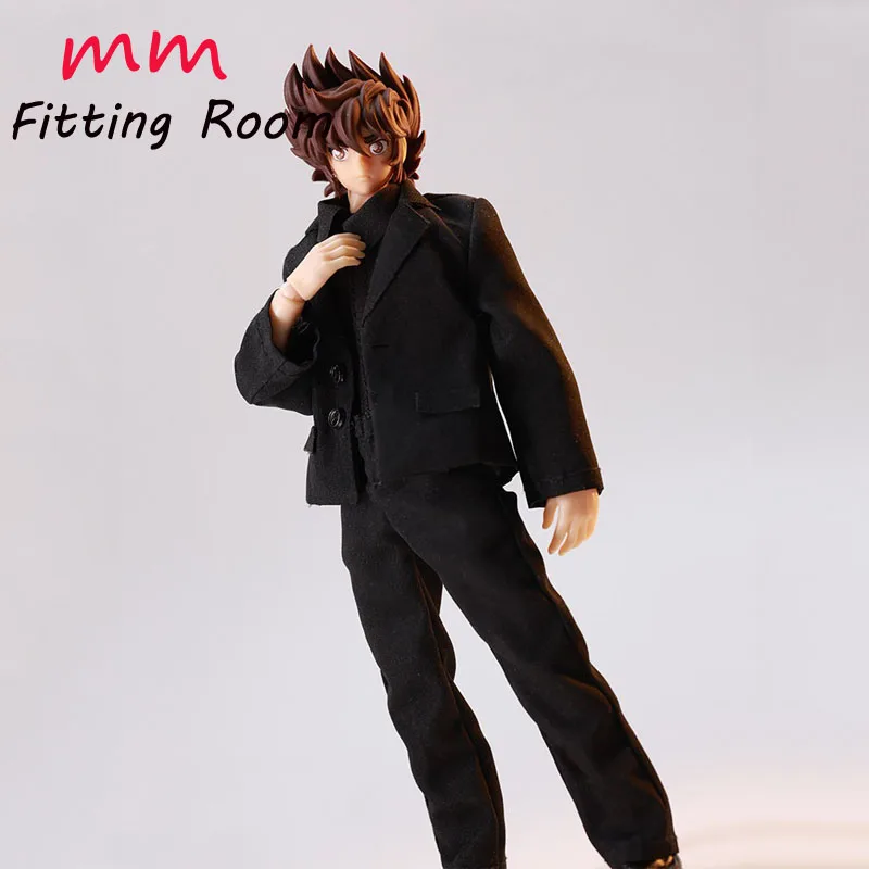 

ACG-47 1/12 men'suit red black white shirt fit 6 inches action figure dolls