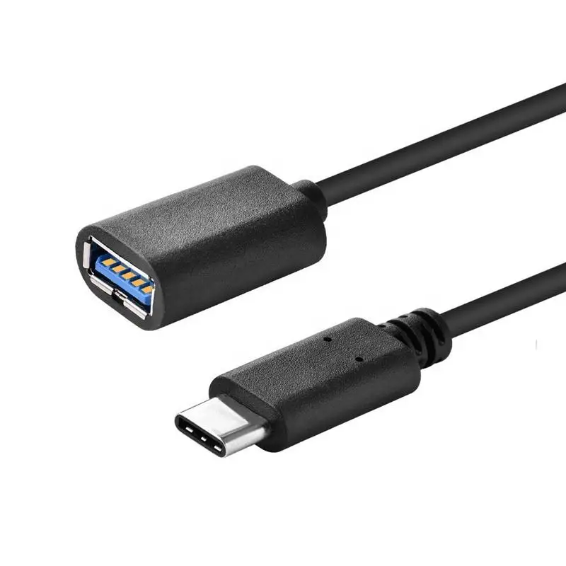 High Quality USB C Adapter OTG Cable USB3.1 Type C To USB 3.0 USB 2.0 Type A OTG Cable Fast Charging For Mobile