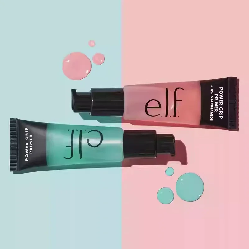 Fashion Hot Elf Power Grip Primer Gel Brightening Hyaluronic Moisturizing Lasting Face Brighten Contour Nature Makeup Cosmetic