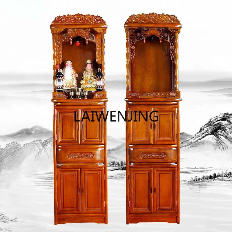 

SGF solid wood shrine household modern cabinet table shrine