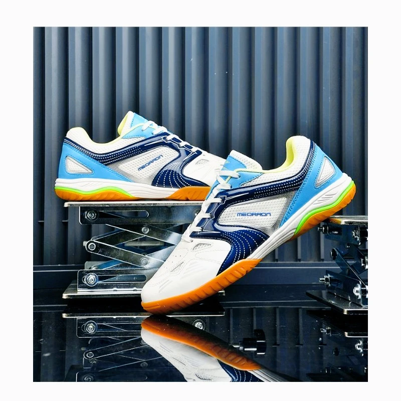 

Classic Brand Comfortable Anti Slip Badminton Trainers Gym Shoe Professional Table Tennis Shoe Top Quality Indoor Court Shoe