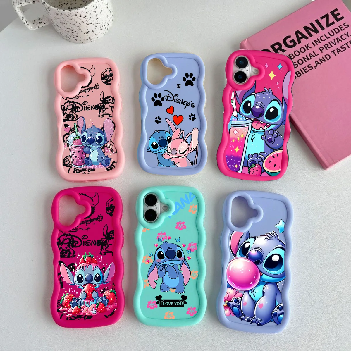 Роскошный милый чехол Candy Color Stitch для Samsung Galaxy S25 S24 S22 S23 Ultra Plus S20 S21 FE A55 A16 A36 A15 A54 A34 A35 A26 A33