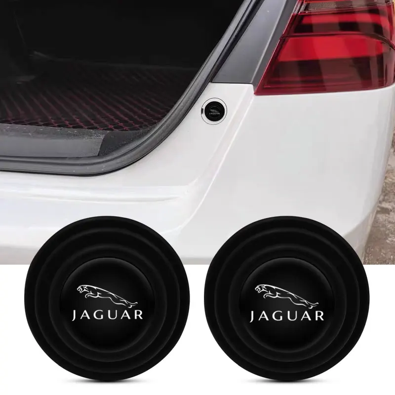 4Pcs Car Door Shock Trunk protection pad Auto accessories For Jaguar XF XJ F-Type E-Type F-Pace E-Pace X-Type S-Type XKR Gadgets